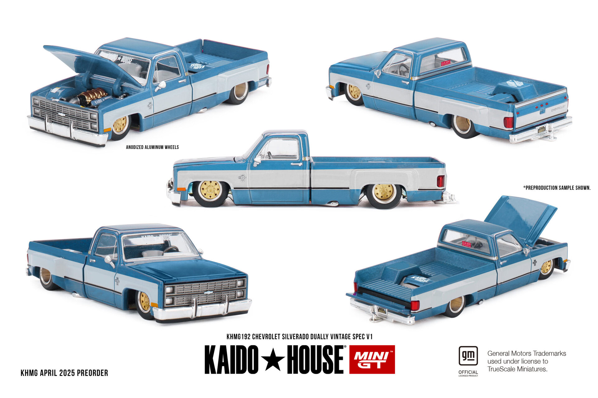 1:64 Chevrolet Silverado Dually Vintage Spec V1