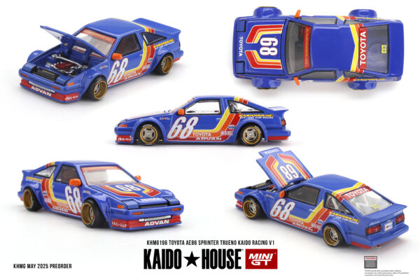 1:64 Toyota AE86 Sprinter Trueno Kaido Racing V1