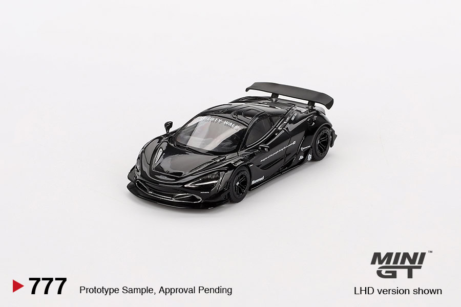 1:64 McLaren 720S LB-WORKS Black