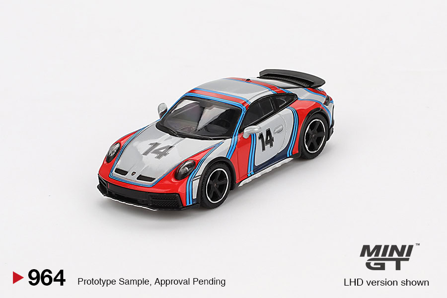 1:64 Porsche 911 Dakar Ice Gray Metallic “Rally 1978”