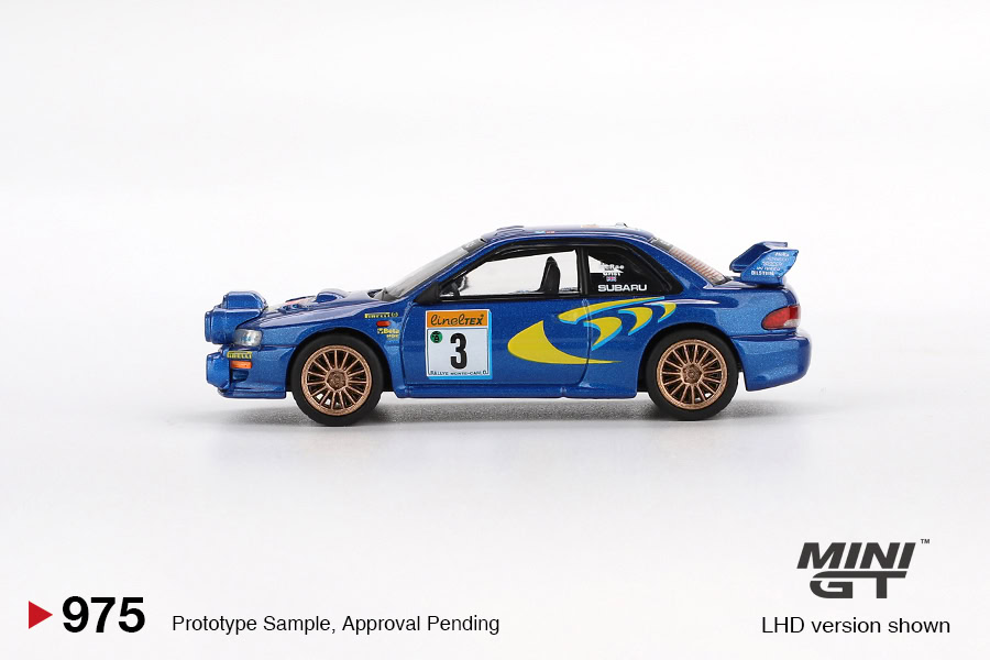 1:64 Subaru Impreza WRC98 #3 1998 Rally Monte-Carlo 3rd Place - obrazek 4