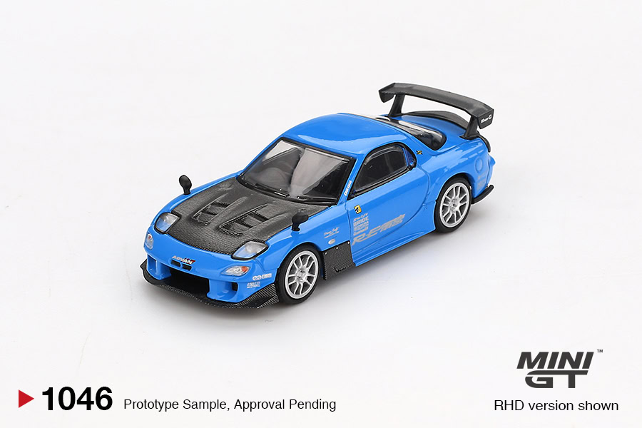 1:64 Mazda RX-7 RE-Amemiya 20B NA 3ROTOR-7  “Ama-san Go”