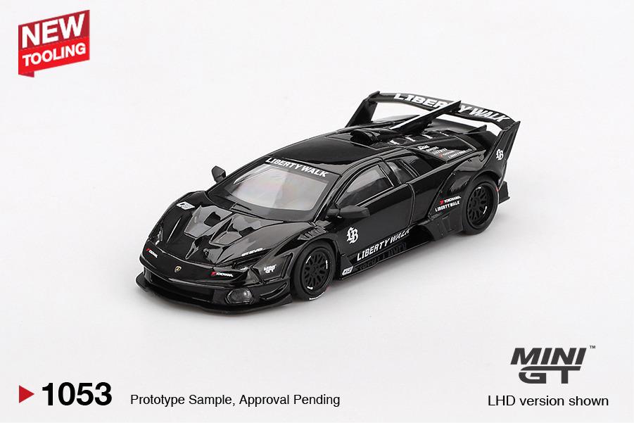 1:64 Lamborghini LB-Silhouette WORKS MURCIELAGO GT EVO Black