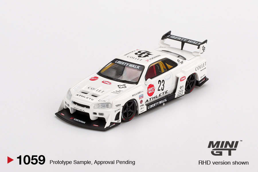 1:64 Nissan LB-ER34 Super Sillhouette ATHLETE/COLLET