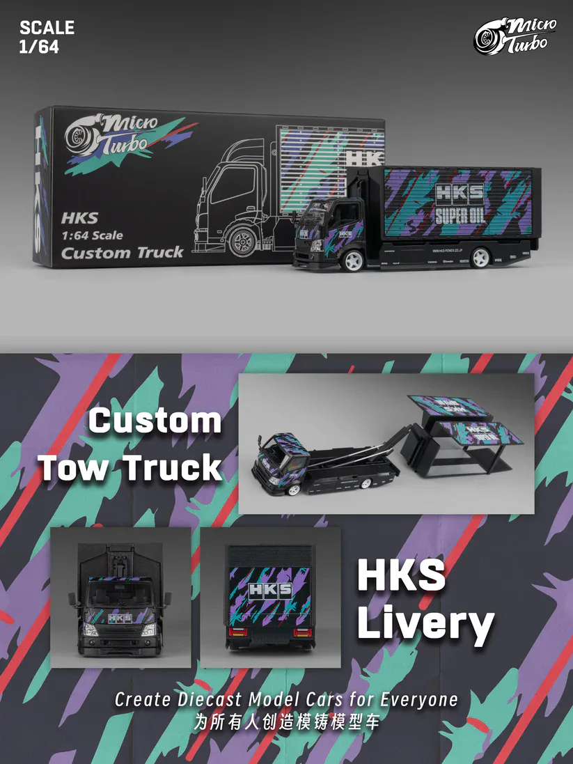 1:64 Custom Truck HKS - obrazek 12