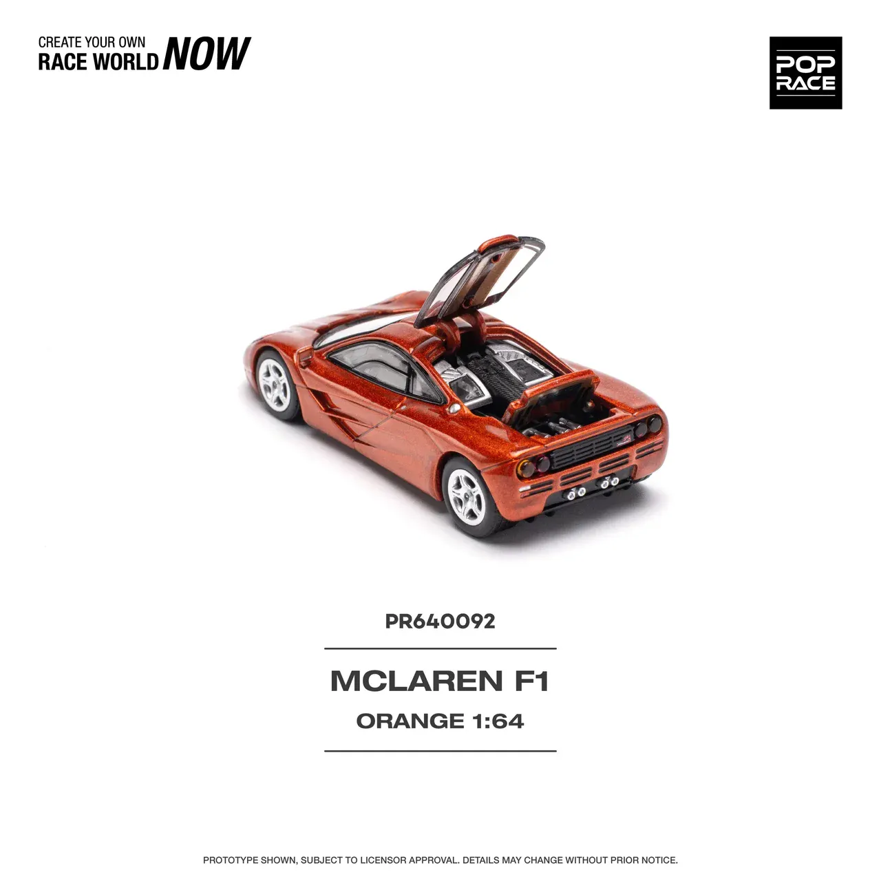1:64 McLaren F1 Orange - obrazek 3