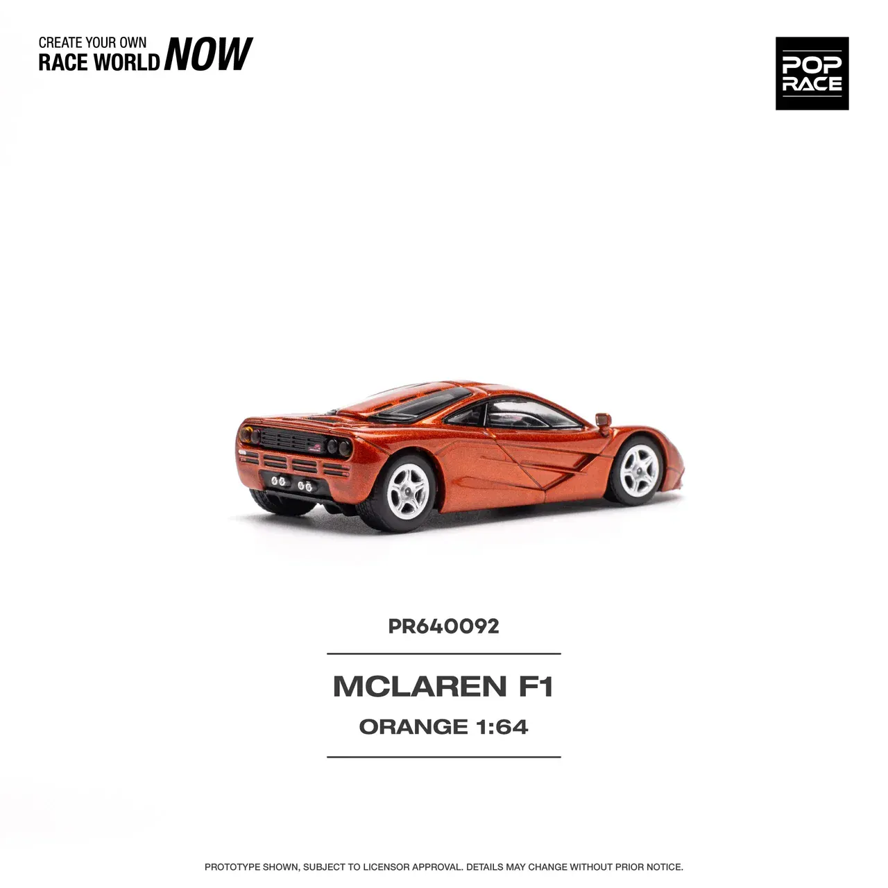 1:64 McLaren F1 Orange - obrazek 8