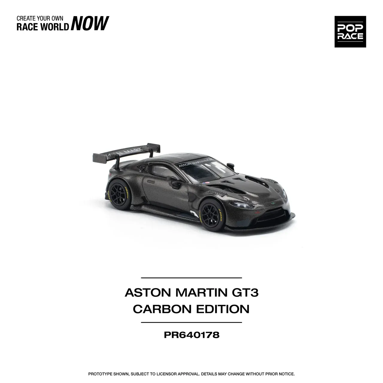 1:64 Aston Martin GT3 Carbon Edition - obrazek 6