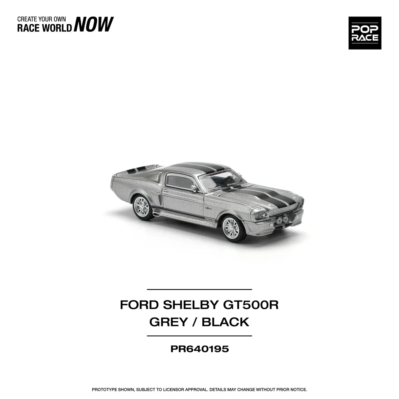 1:64 Mustang Shelby GT500 Black - obrazek 5