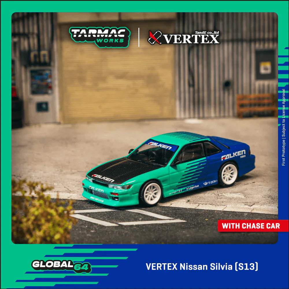 1:64 Nissan Silvia (S13) VERTEX Falken - obrazek 2