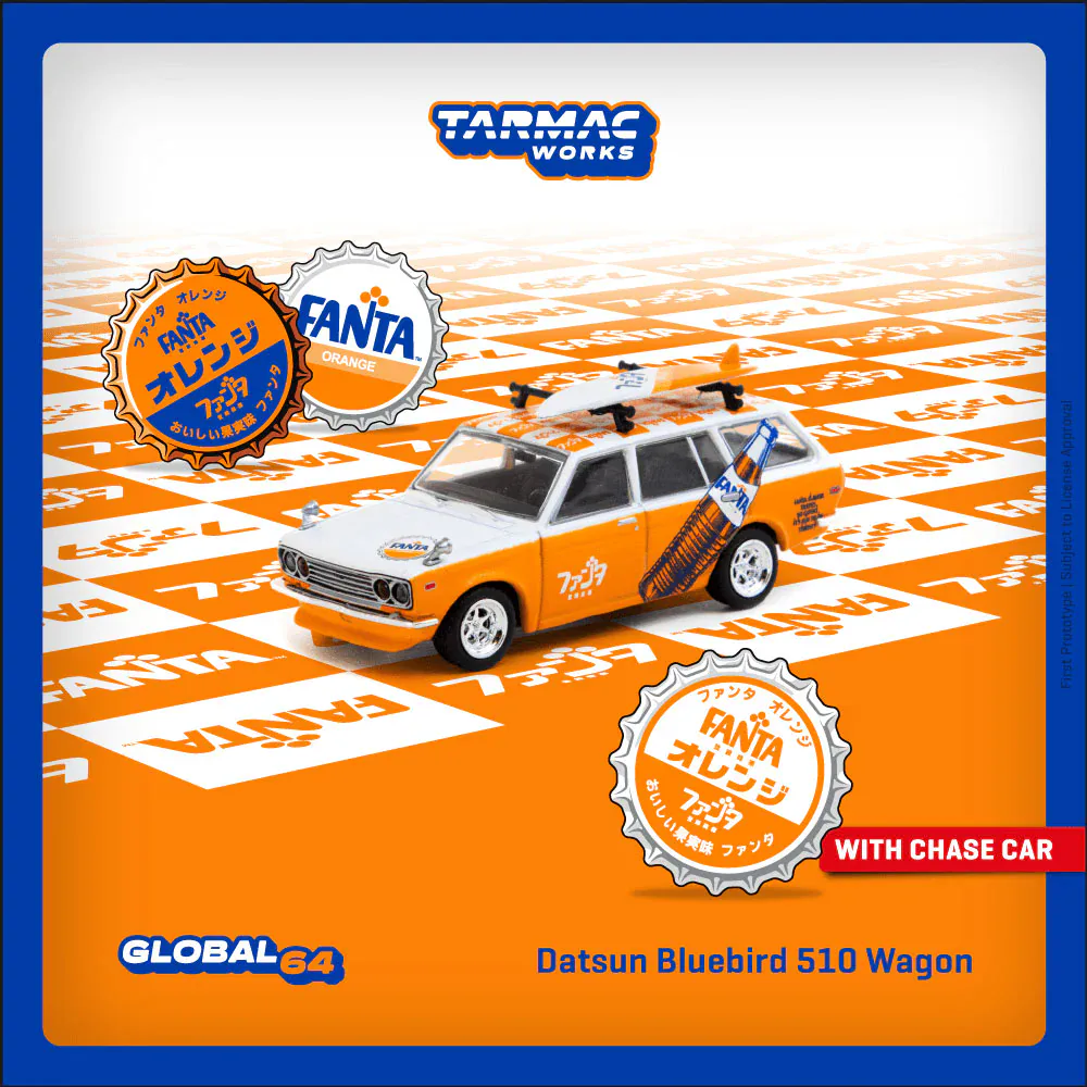 1:64 Datsun Bluebird 510 Wagon FANTA - obrazek 2