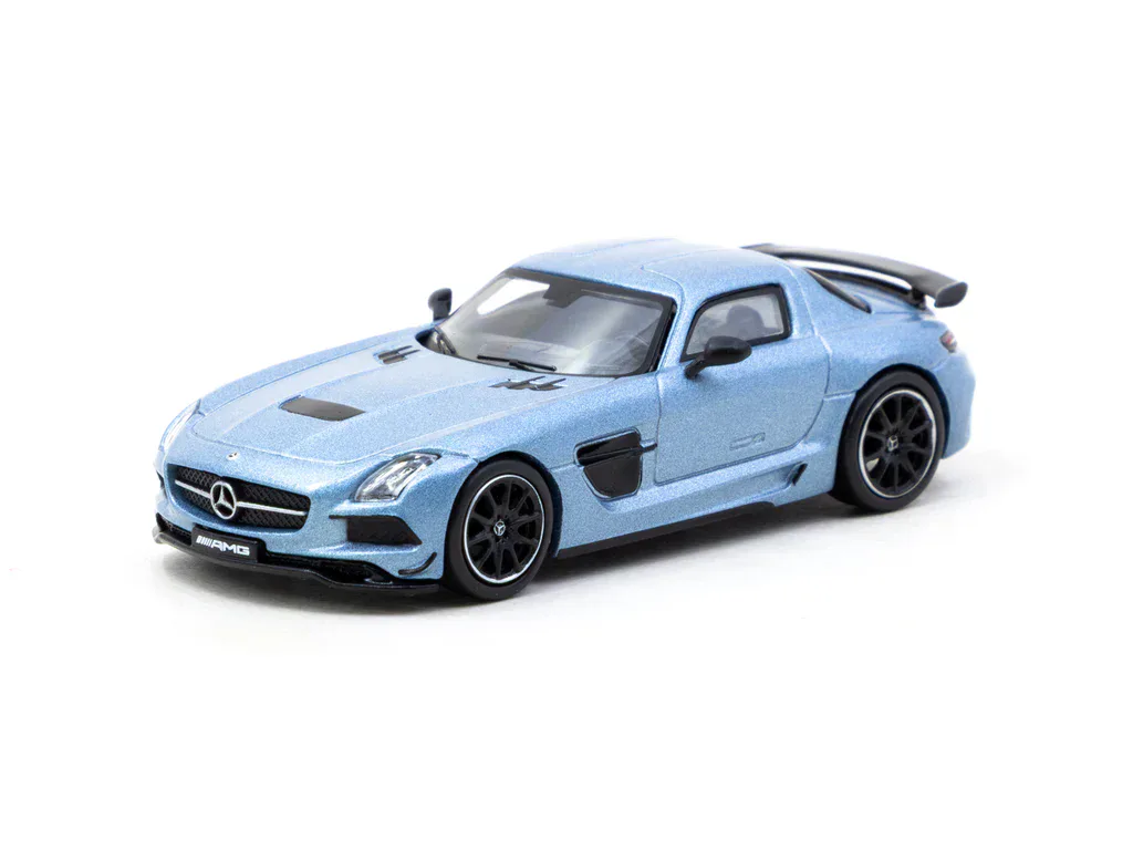 1:64 Mercedes-Benz SLS AMG Coupé Black Series Matte Blue