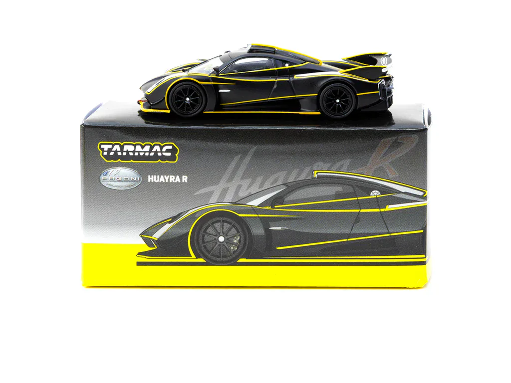 1:64 Pagani Huayra R Matt Black / Silver - obrazek 6