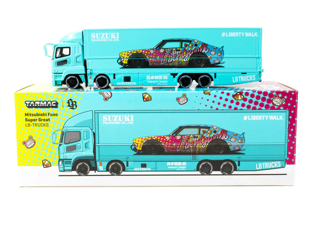 1:64 Mitsubishi Fuso Super Great LB-TRUCKS - obrazek 5
