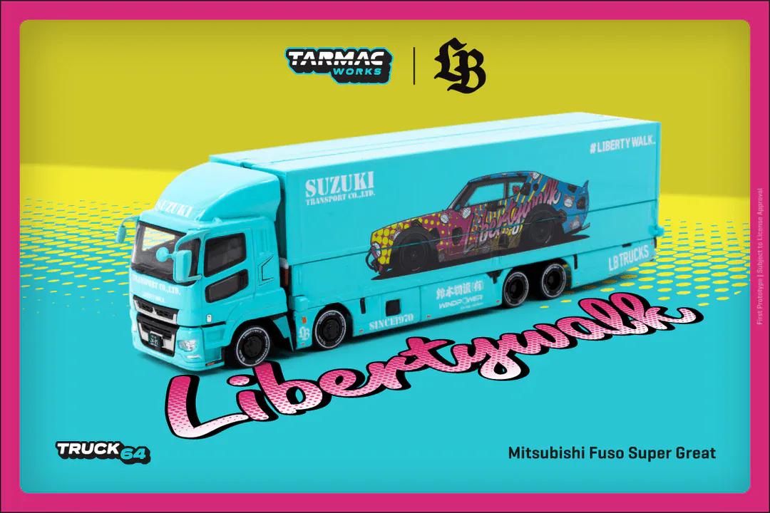1:64 Mitsubishi Fuso Super Great LB-TRUCKS