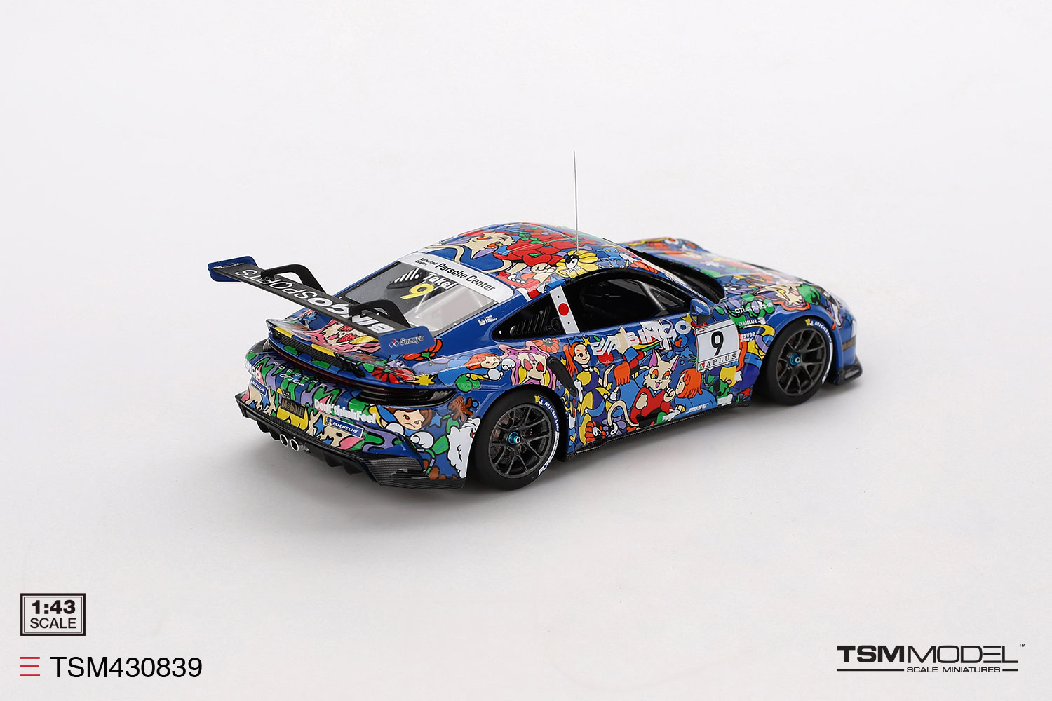 1:43 Porsche 911 GT3 Cup #9 2024 Porsche Carrera Cup Japan ProAM Class - obrazek 4