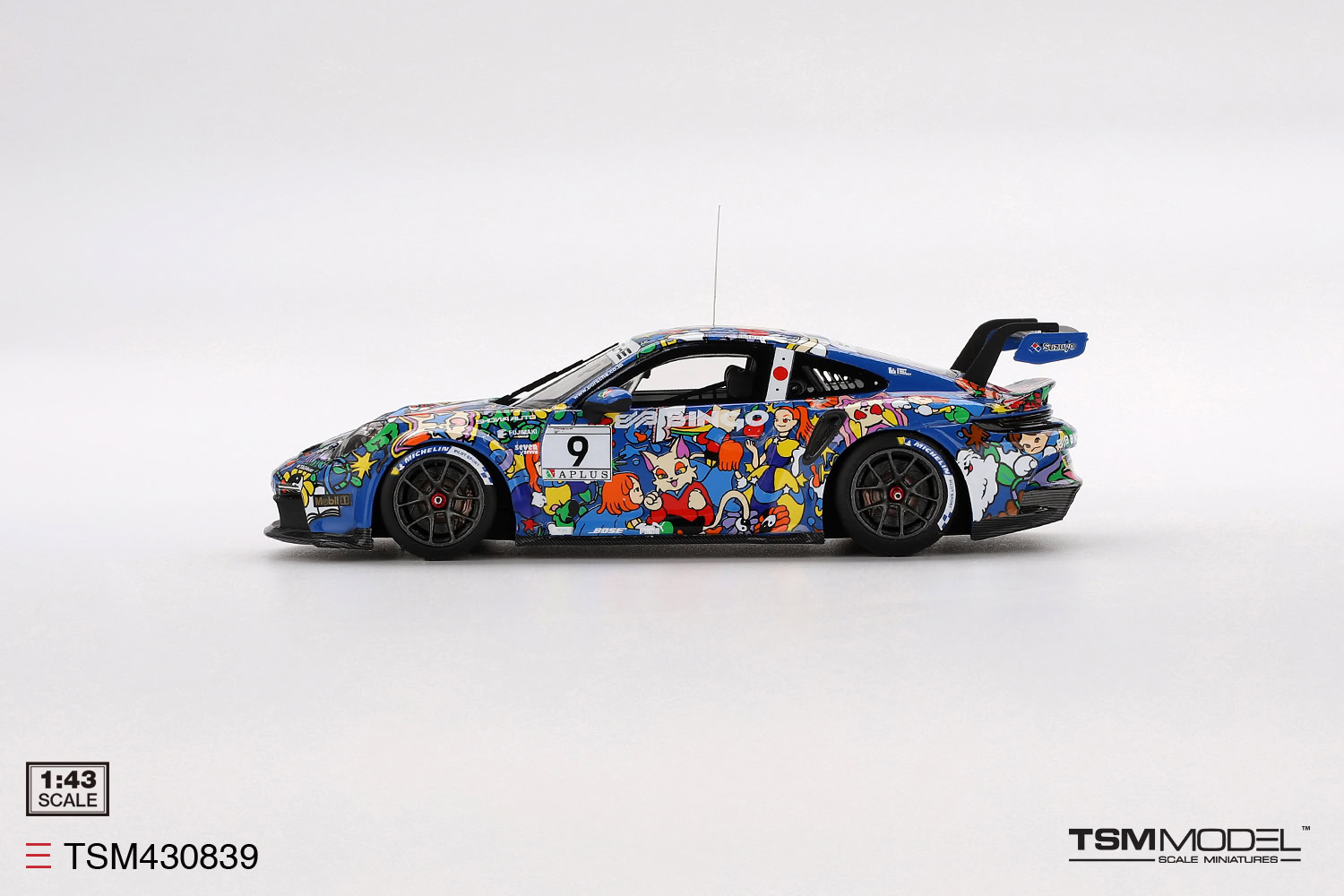 1:43 Porsche 911 GT3 Cup #9 2024 Porsche Carrera Cup Japan ProAM Class - obrazek 5