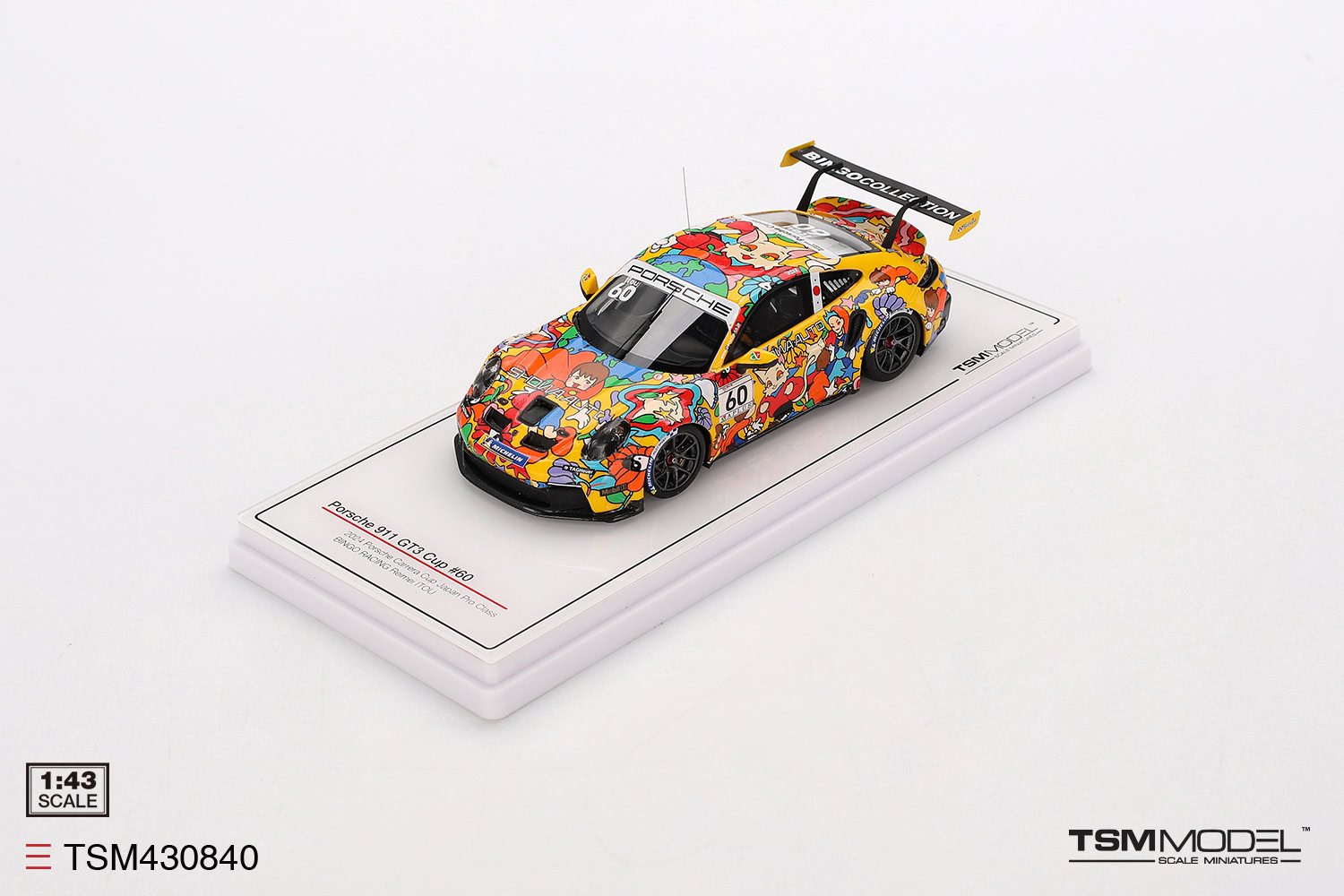 1:43 Porsche 911 GT3 Cup #60 2024 Porsche Carrera Cup Japan Pro Class - obrazek 2