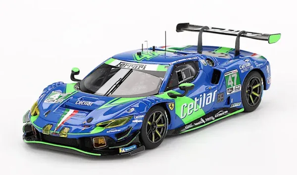 1:43 Ferrari 296 GT3 Cetilar Racing 2023 #47 IMSA Daytona 24 Hrs