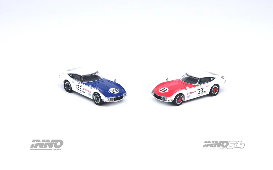 1:64 Toyota 2000GT #23 #33 SCCA 1968 Box Set Collection - obrazek 2