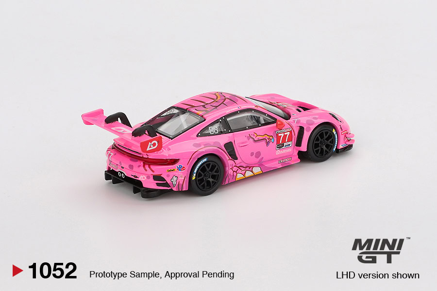 1:64 Porsche 911 GT3 R #77 2024 IMSA Road America AO Racing - obrazek 4