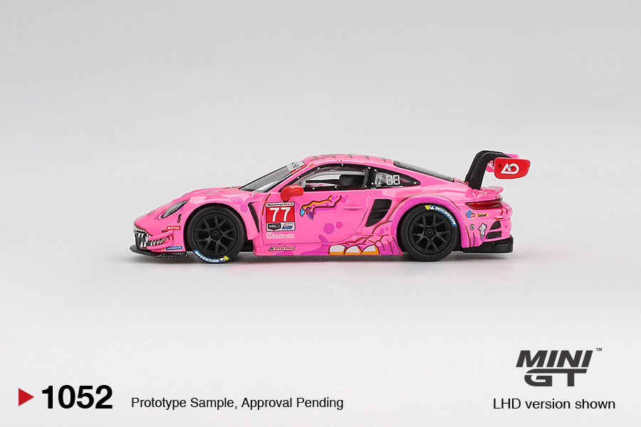 1:64 Porsche 911 GT3 R #77 2024 IMSA Road America AO Racing - obrazek 5