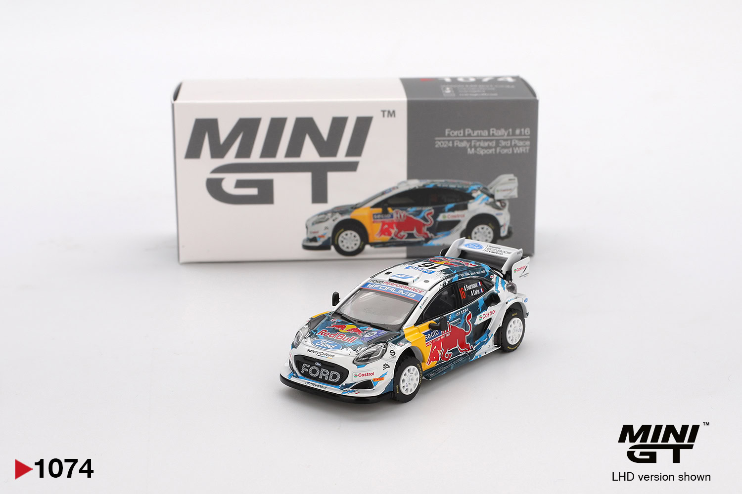 1:64 Ford Puma Rally1 #16 M-Sport WRT2024 Rally Finland 3rd - obrazek 2