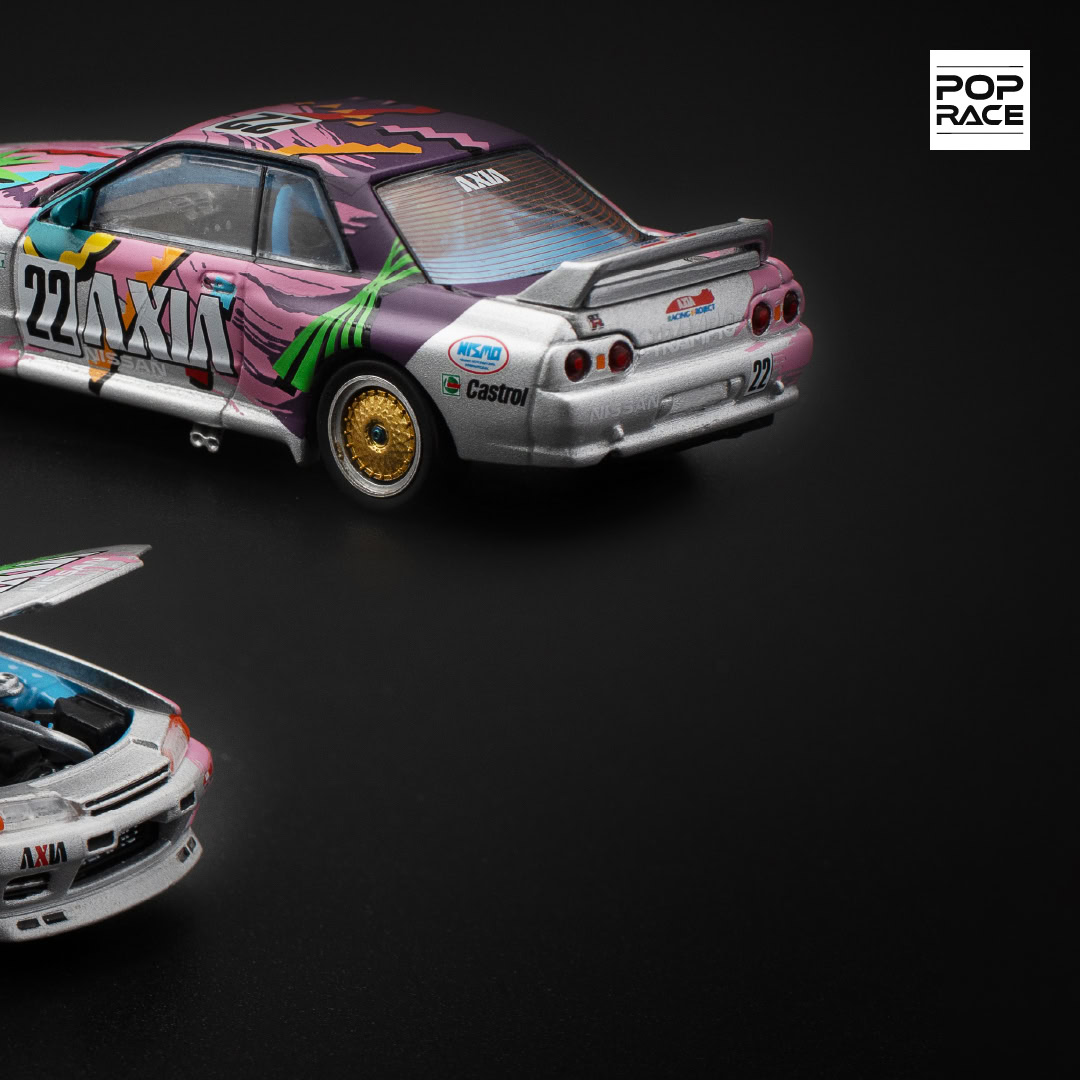 1:64 Nissan Skyline GT-R R32 JTC 1991 Group A #22 AXIA - obrazek 6
