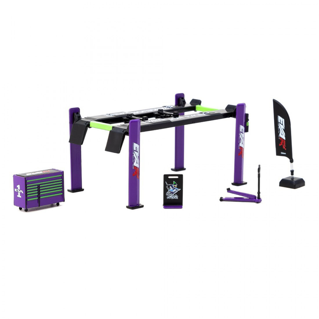 1:64 Garage Tools Set EVA Racing