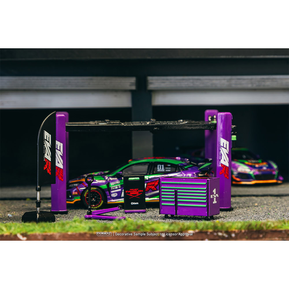 1:64 Garage Tools Set EVA Racing - obrazek 2