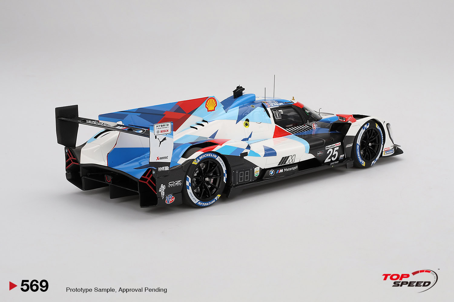 1:18 BMW M Hybrid V8 GTP #25 2024 IMSA Daytona 24 Hrs - obrazek 2
