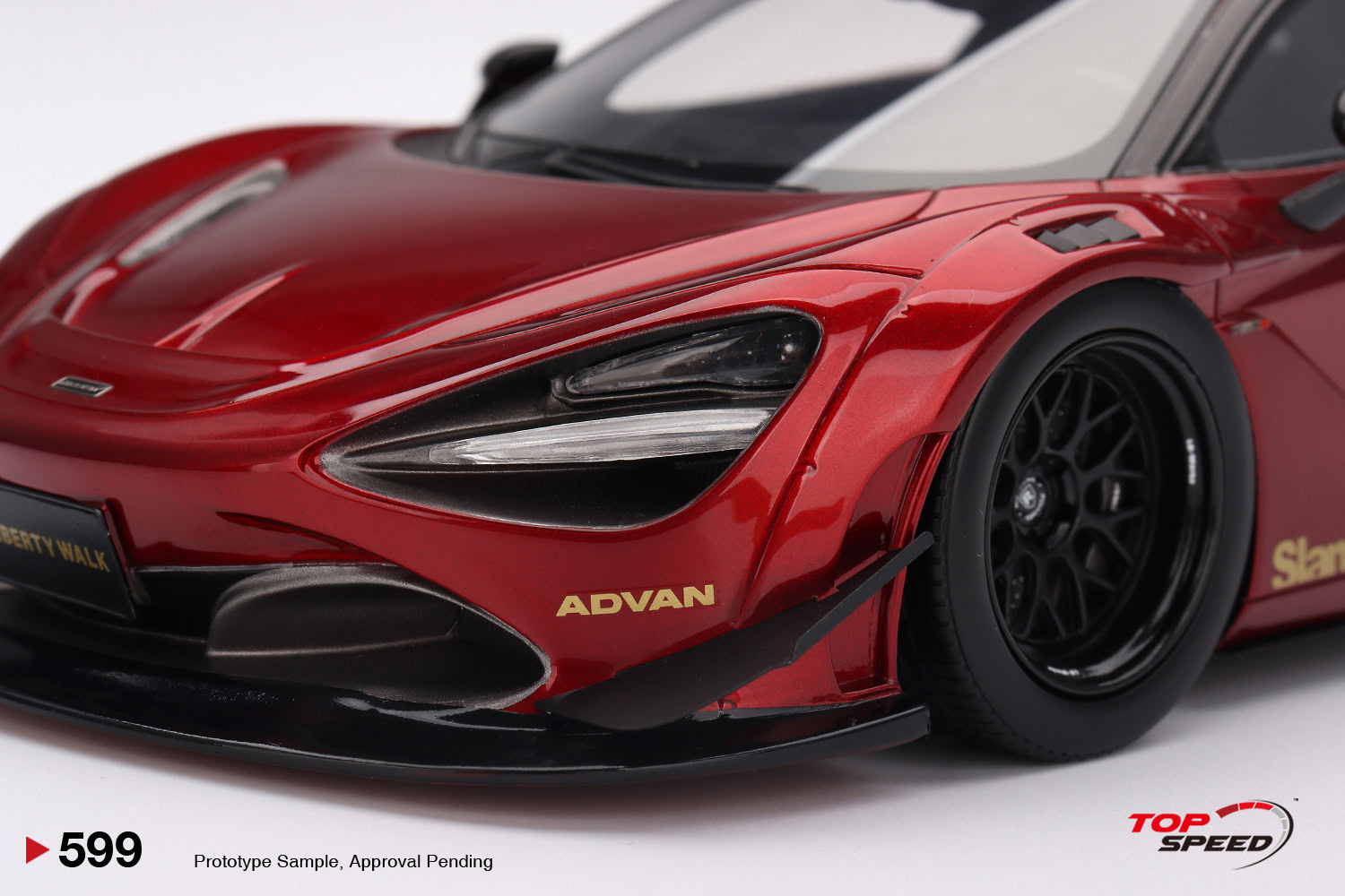 1:18 McLaren 720S LB-Works Gem Red - obrazek 5