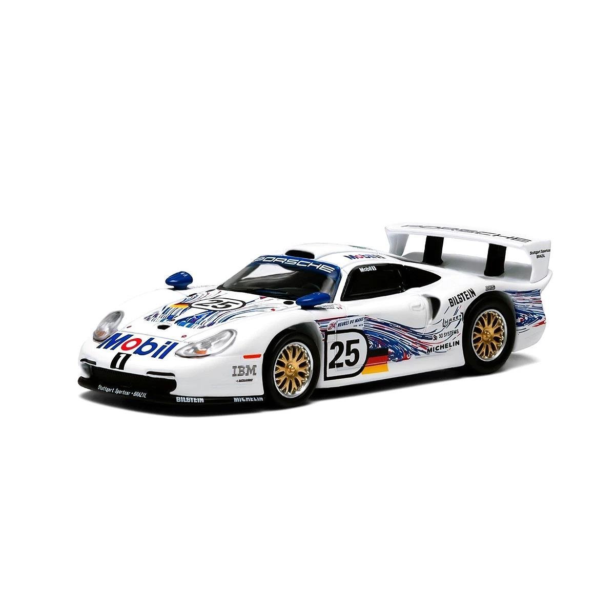 1:64 Porsche 911 GT1 EVO 24h Le Mans 1997 Mobil 1 #25 & #26 Set - obrazek 4