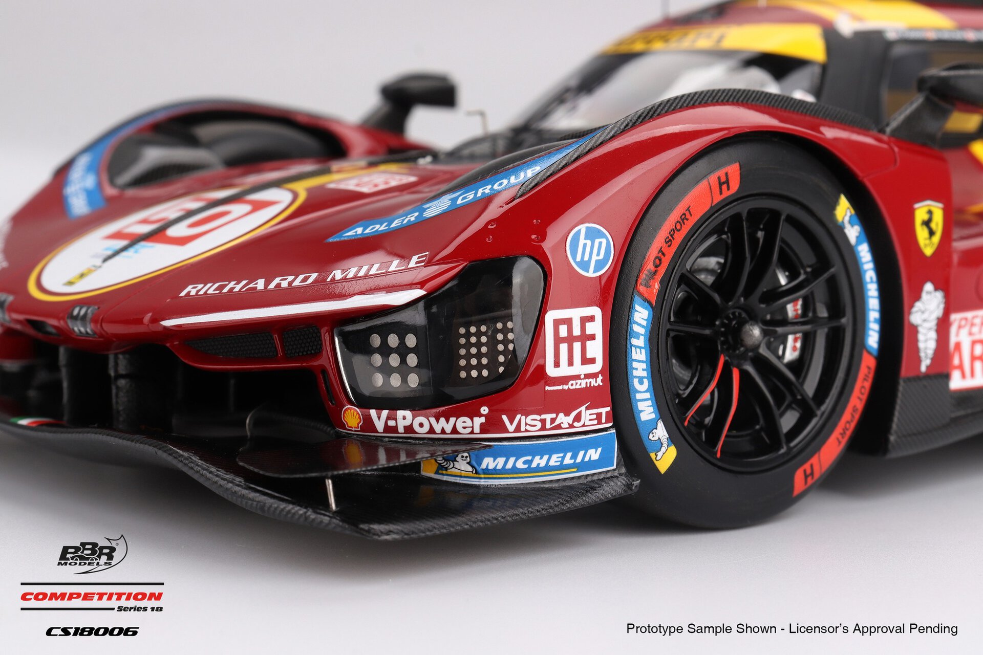 1:18 Ferrari 499P #50 AF Corse 2025 WEC Qatar 1812km Winner - obrazek 5