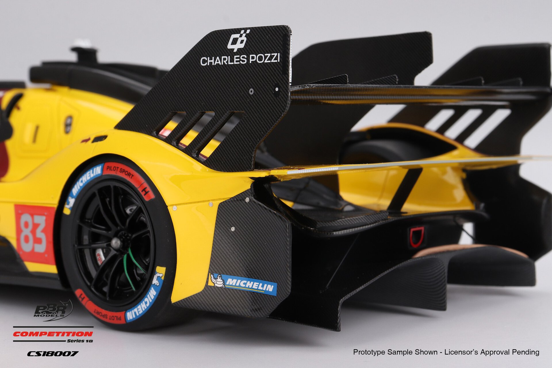 1:18 Ferrari 499P #83 AF Corse 2025 WEC Qatar 1812km 2nd Place - obrazek 7