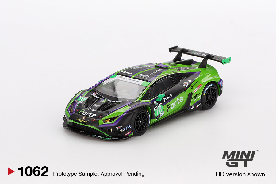 1:64 Lamborghini Huracan GT3 EVO2 #78 2024 IMSA Daytona 24 Hrs
