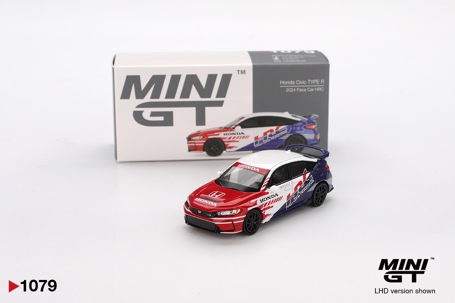 1:64 Honda Civic TYPE R 2024 Pace Car HRC - obrazek 2