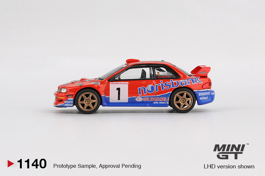 1:64 Subaru Impreza WRC97 #1 1999 DRM Champion - obrazek 5