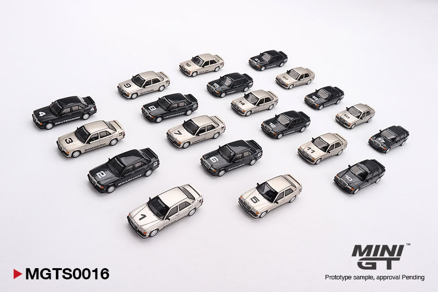 1:64 1984 Nurburgring Race of Champions Set Limited Edition 5000 Sets - obrazek 3