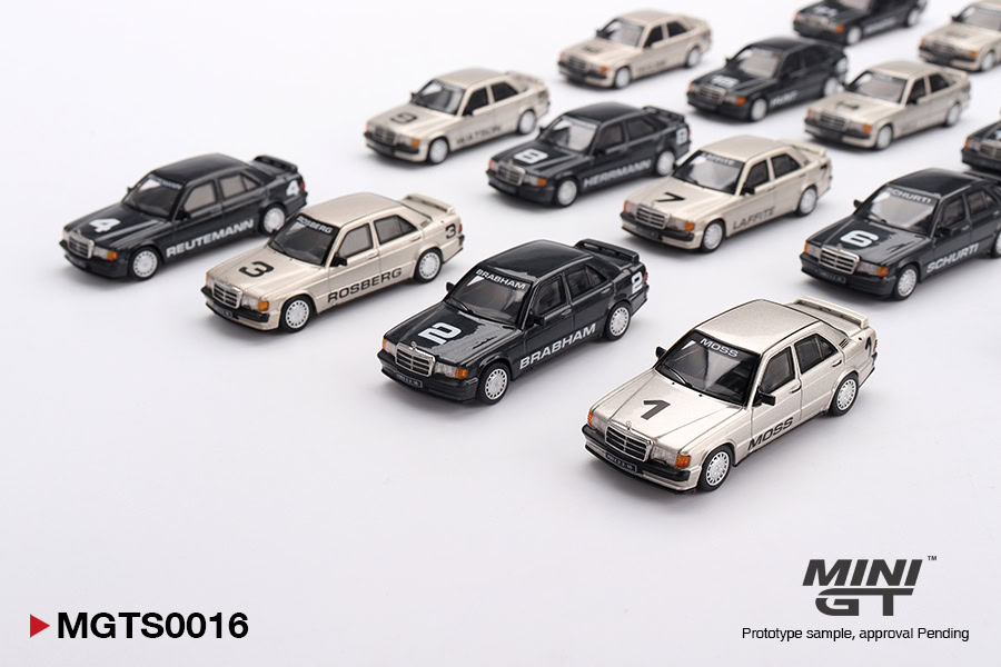 1:64 1984 Nurburgring Race of Champions Set Limited Edition 5000 Sets - obrazek 5