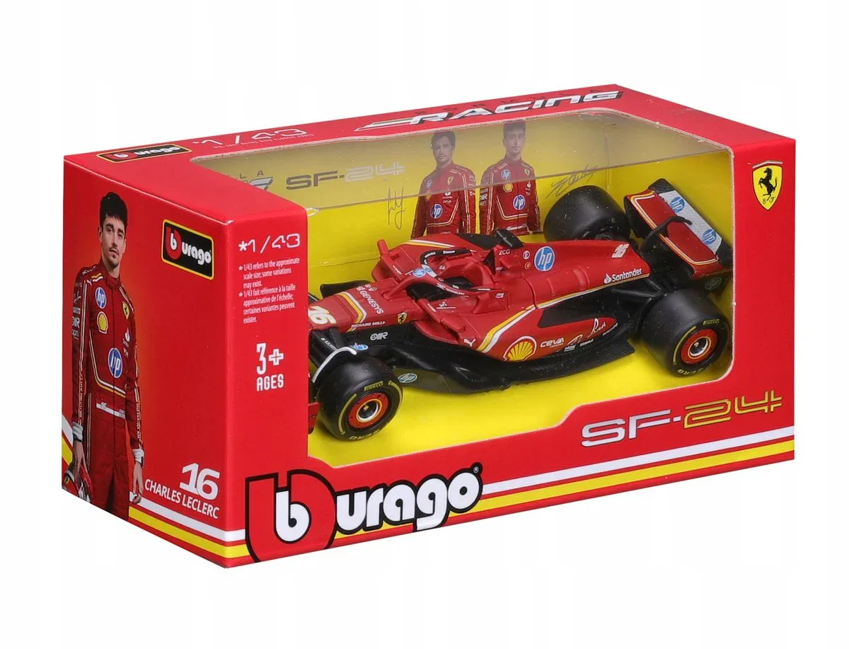 1:43 Ferrari SF24 Charles Leclerc 2024 - obrazek 6