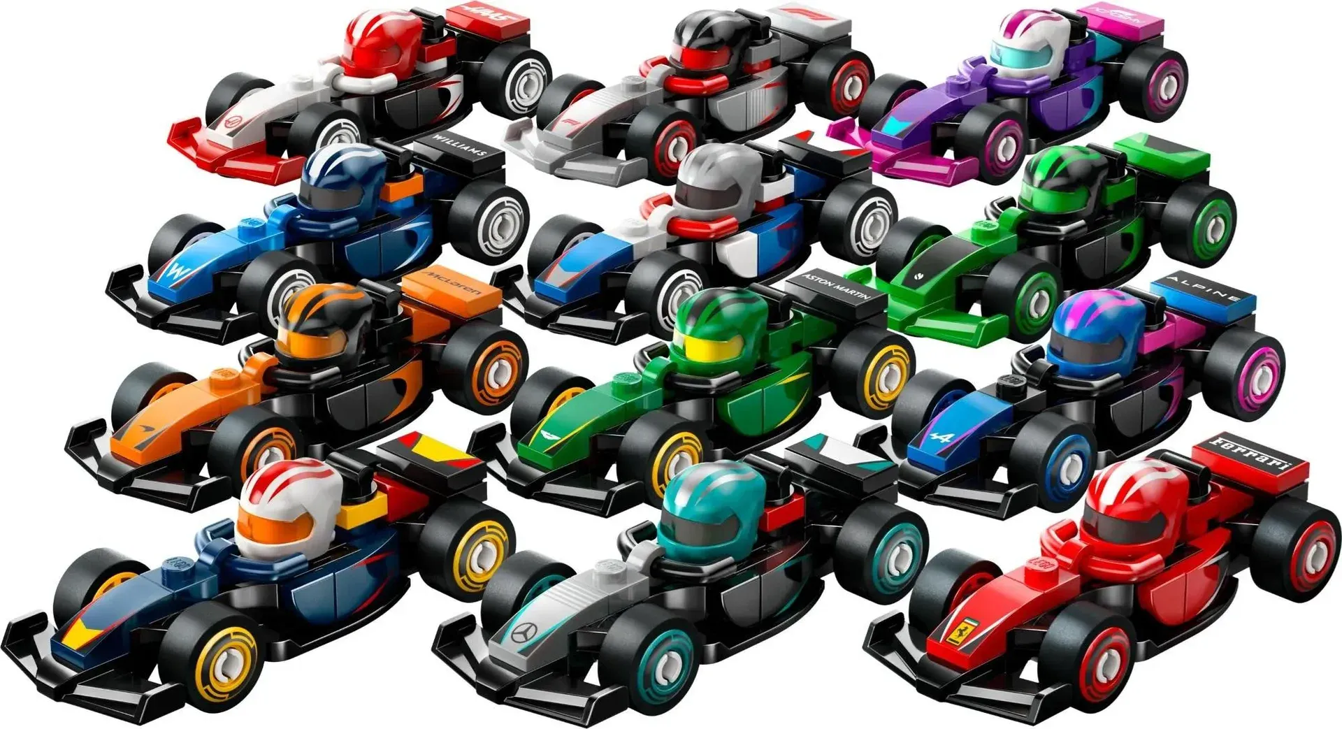 1:64 Lego Minifigures 71049 Kolekcjonerskie Bolidy F1 - obrazek 4