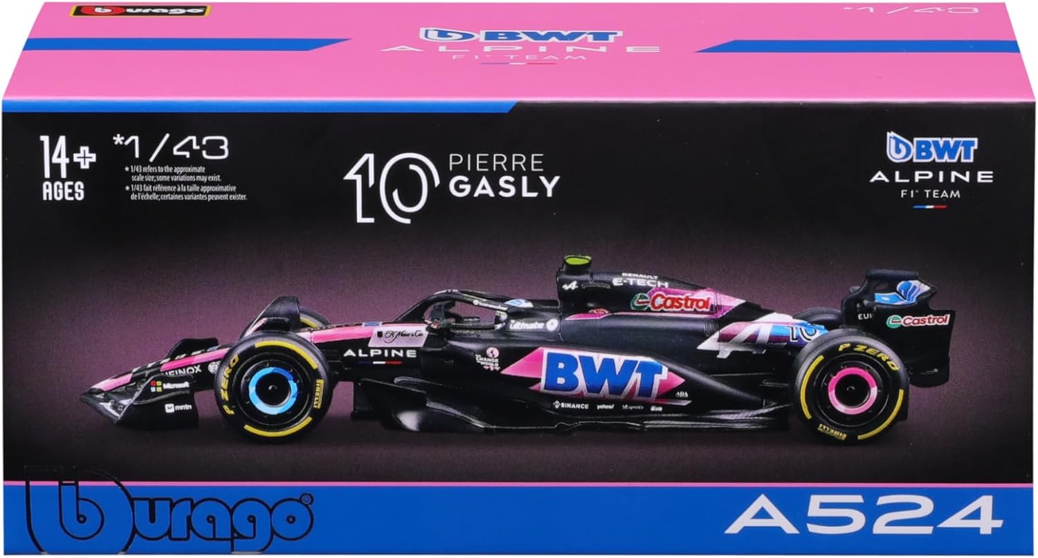 1:43 Alpine F1 A524 Pierre Gasly 2024 - obrazek 6