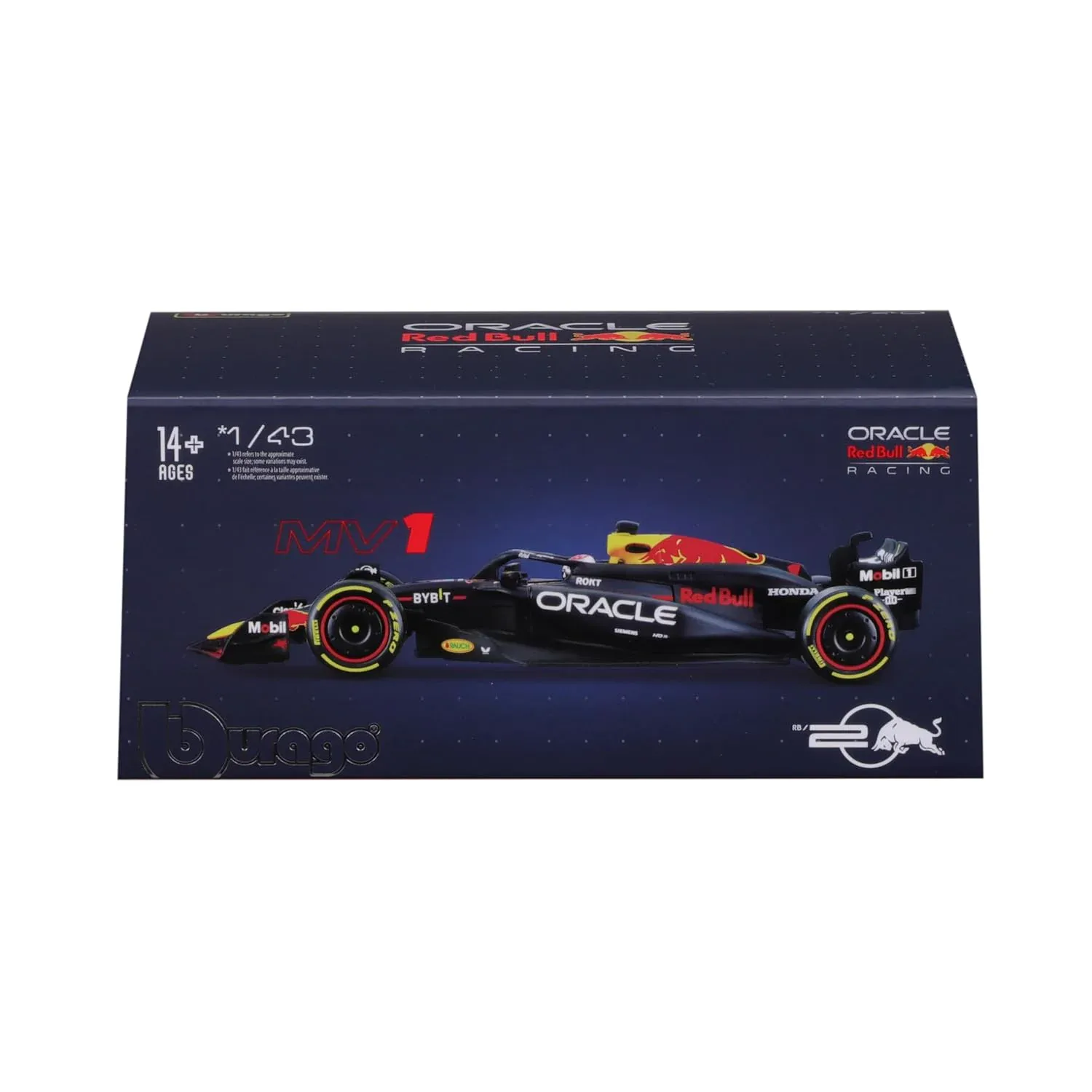 1:43 Oracle Red Bull Racing F1 RB20 Max Verstappen - obrazek 10