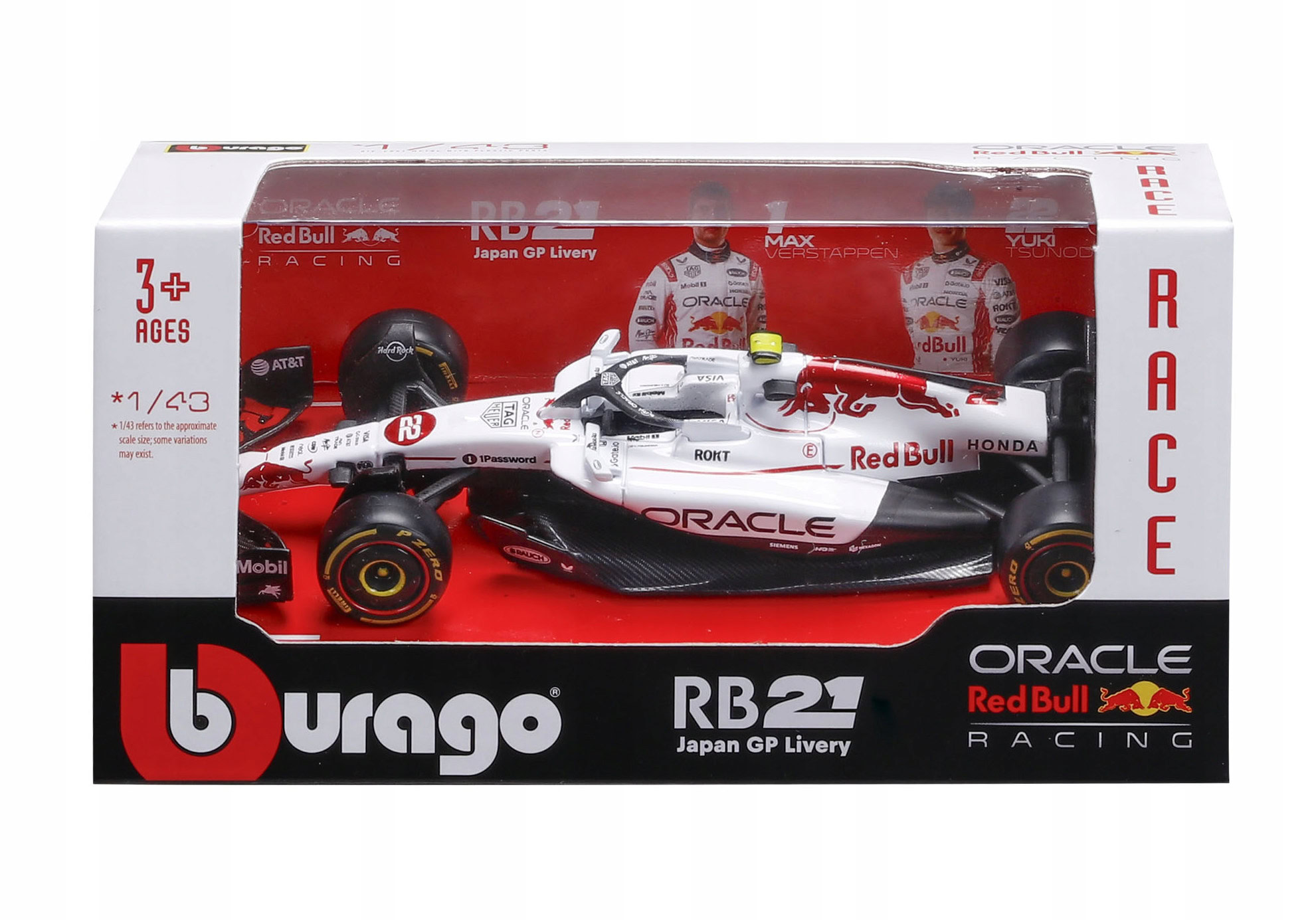 1:43 Red Bull Racing RB21 Max Verstappen Japan GP 2021 WINNER - obrazek 7