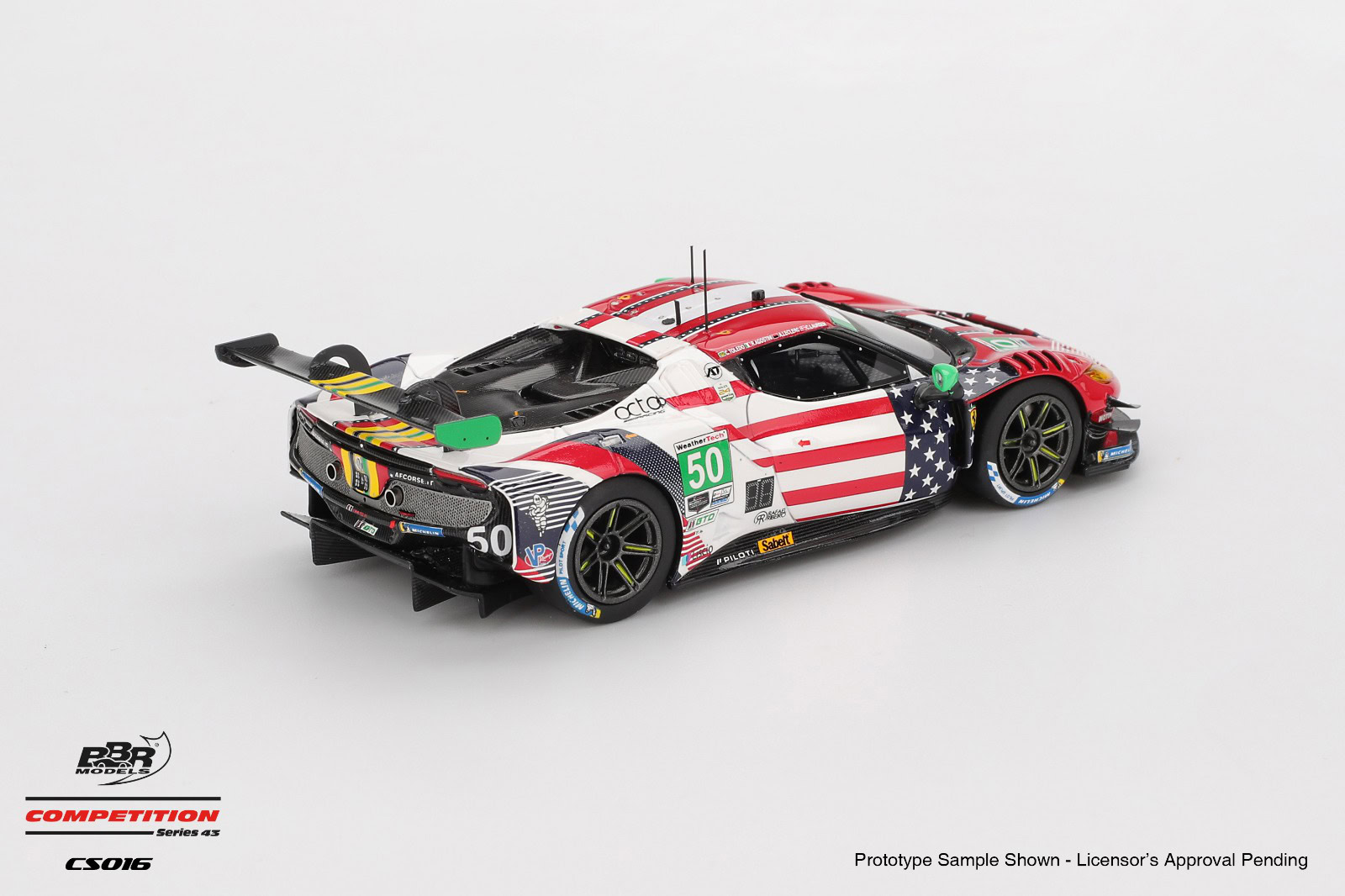 1:43 Ferrari 296 GT3 #50 Af Corse 2025 IMSA Daytona 24 Hrs - obrazek 2