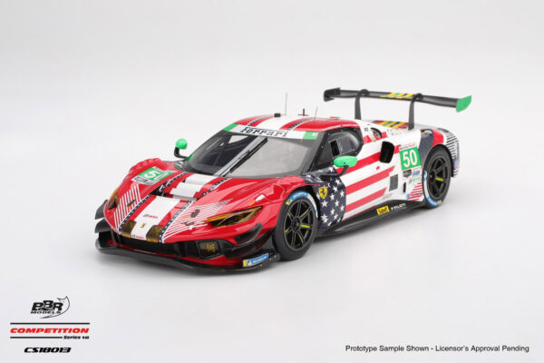 1:18 Ferrari 296 GT3 #50 Af Corse 2025 IMSA Daytona 24 Hrs