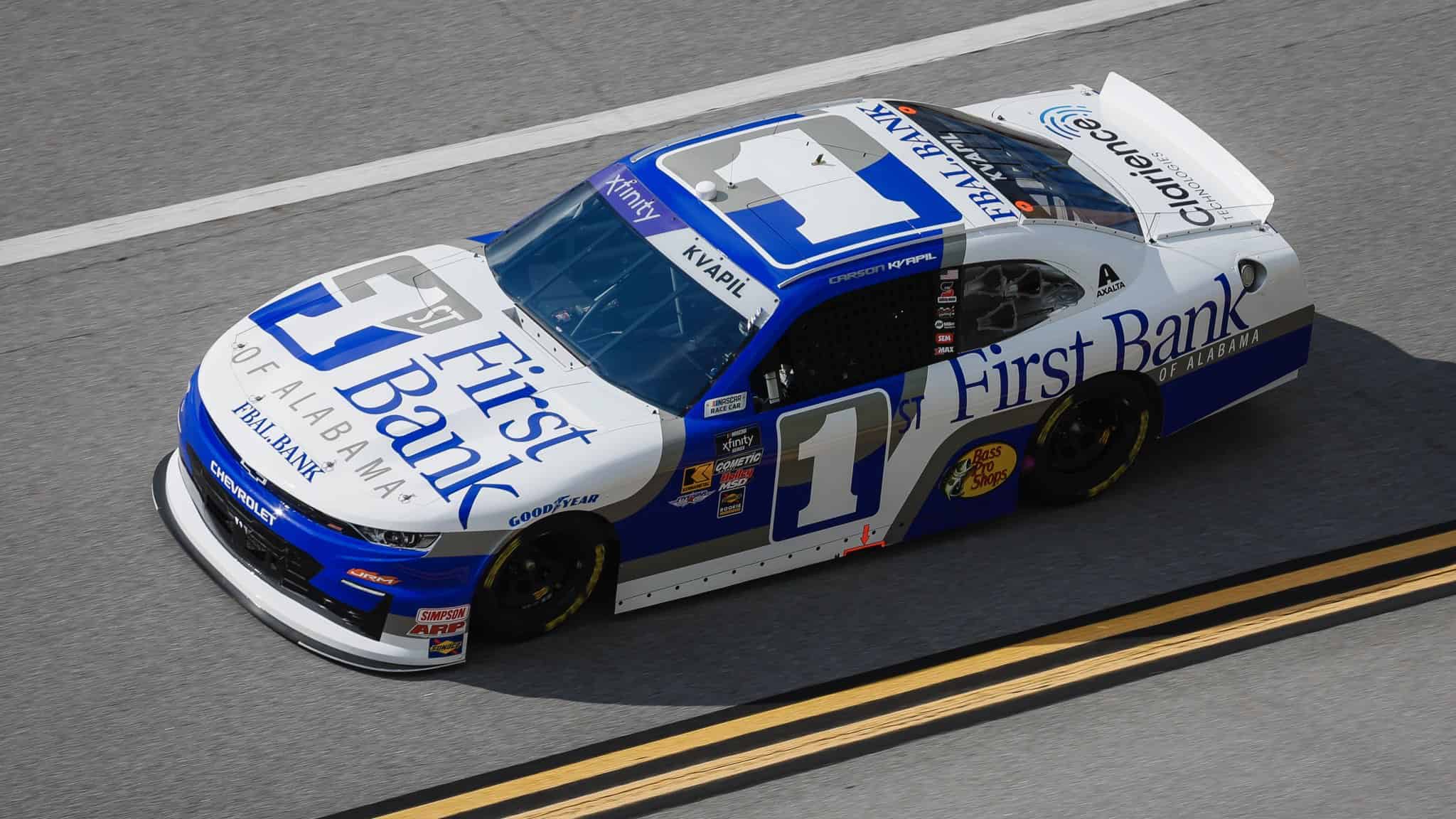 1:64 Carson Kvapil 2025 First Bank of Alabama - obrazek 2