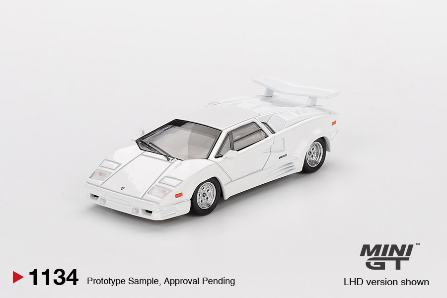 1:64 Lamborghini Countach 25th Anniversary White