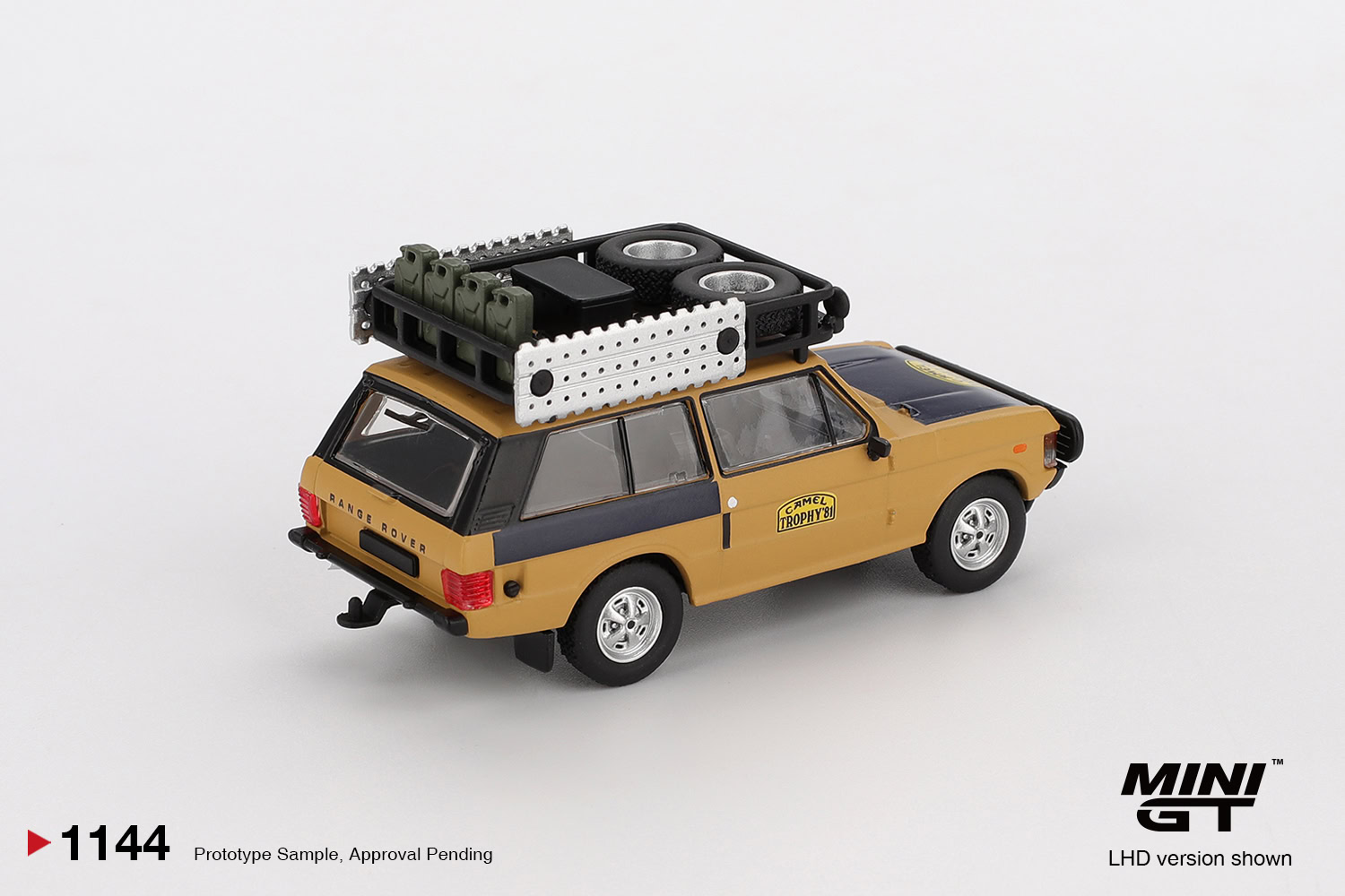 1:64 Range Rover 1981 Camel Trophy Sumatra C. Swoboda & K. Mentel Winner - obrazek 2